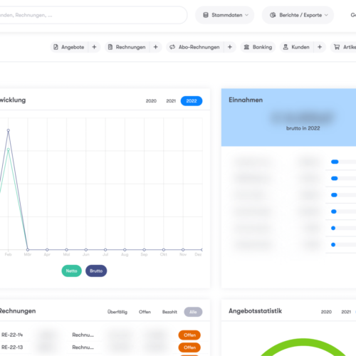 schönes rechnungssystem billomat