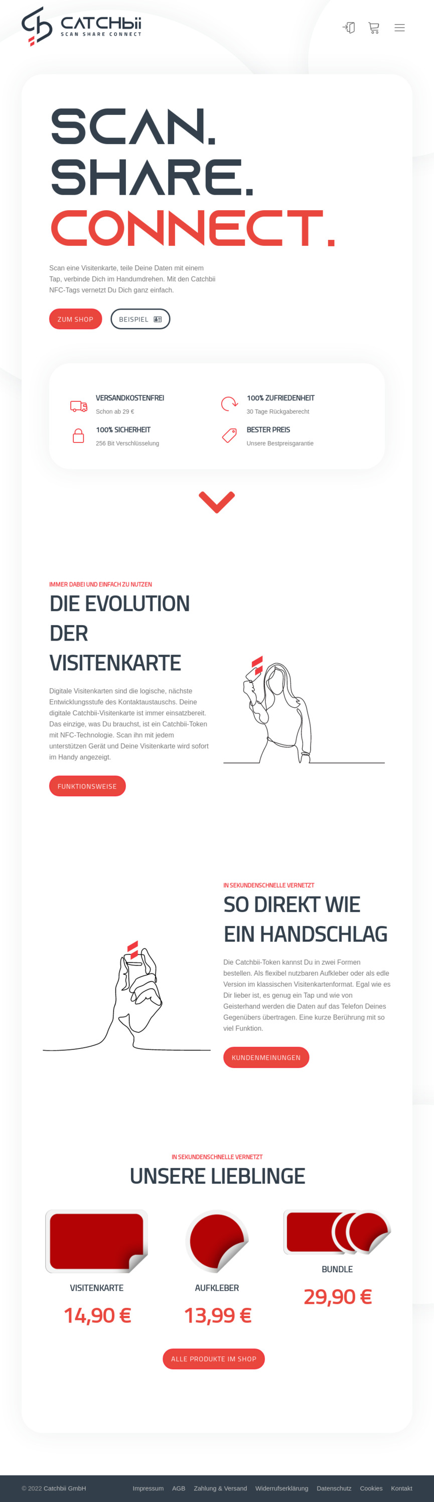 Catchbii GmbH 3 website catchbii fullsite